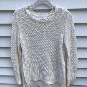 Women’s Loft Cream Sweater Medium